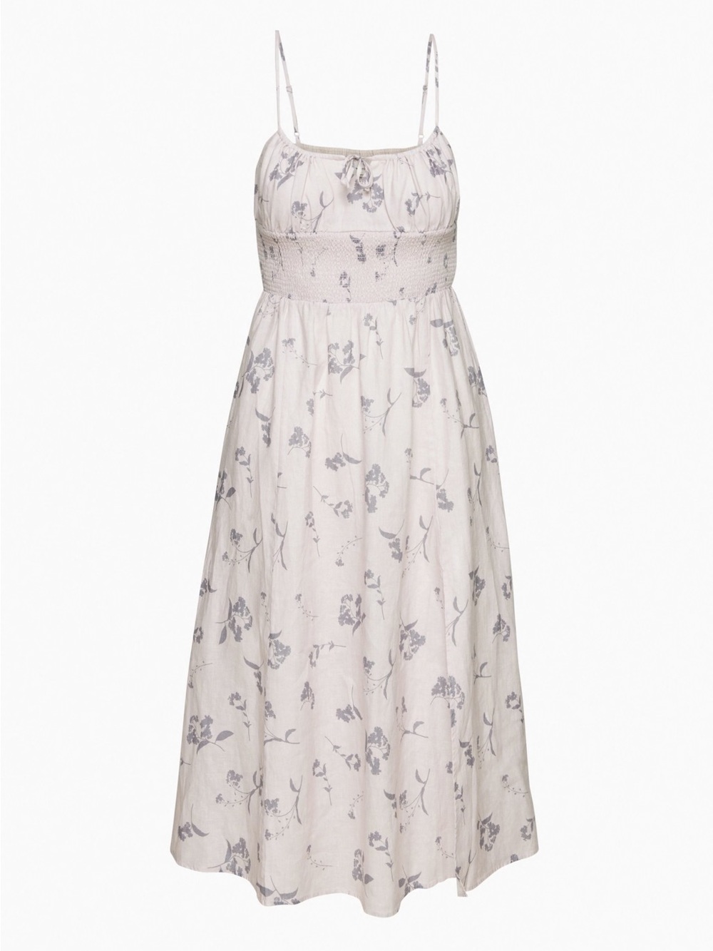 Artizia Wilfred Genoa Linen Midi dress with slit in size XS